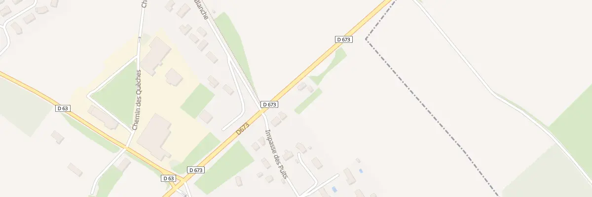 Plan du 3 Rte de Dole à Allériot