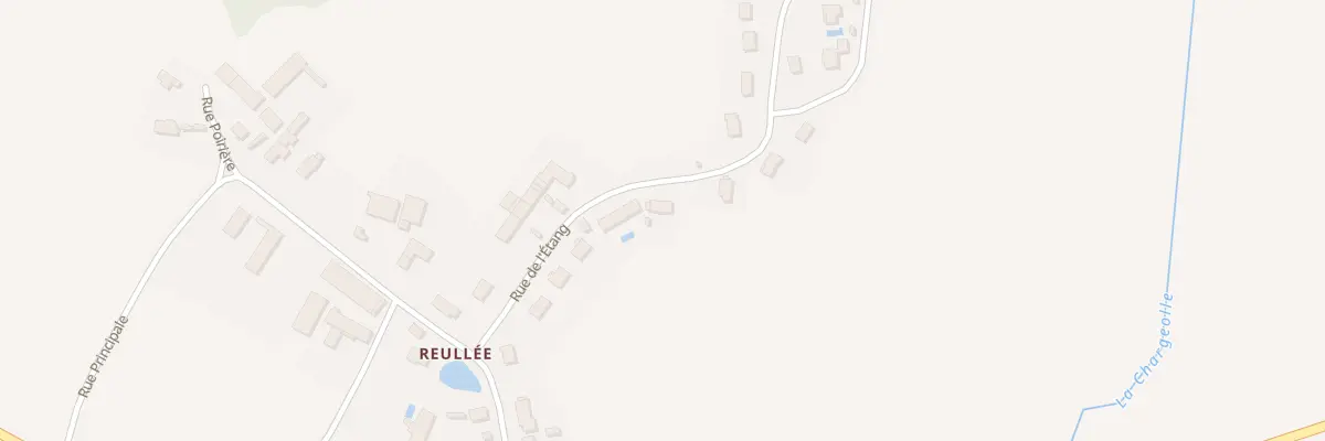 Plan du 5068 Rue de l’Etang à Marigny-lès-Reullée