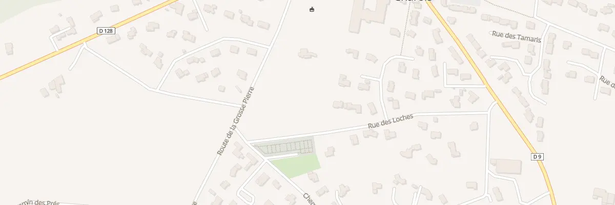 Plan du 9999 Loche à Charols