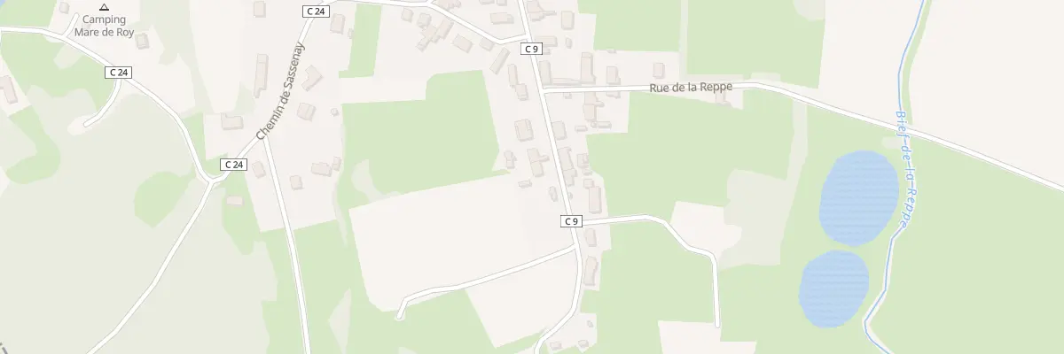 Plan du 62 Rue de la Prairie à Gergy