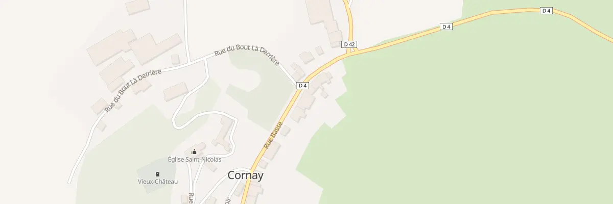 Plan du 5 Rue Basse à Cornay