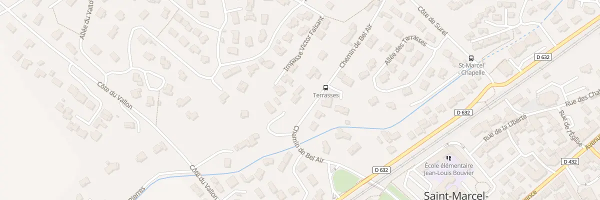 Plan du 5575 Surel à Saint-Marcel-lès-Valence