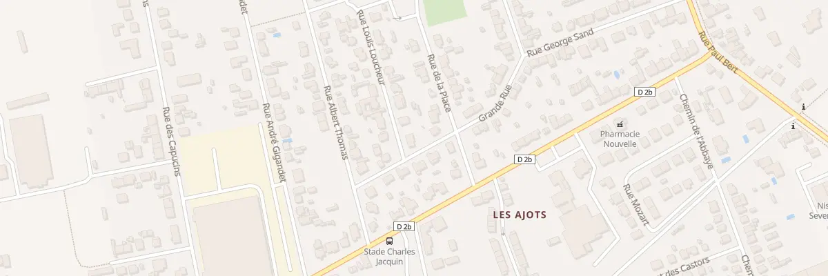 Plan du 2 Rue Louis Loucheur à Saint-Dizier