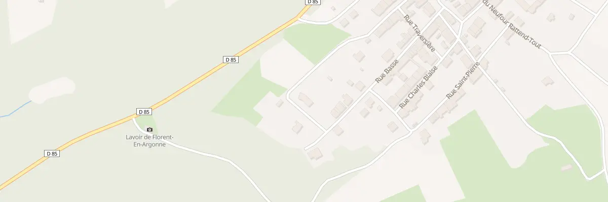Plan du 4 Rue des Jardins à Florent-en-Argonne