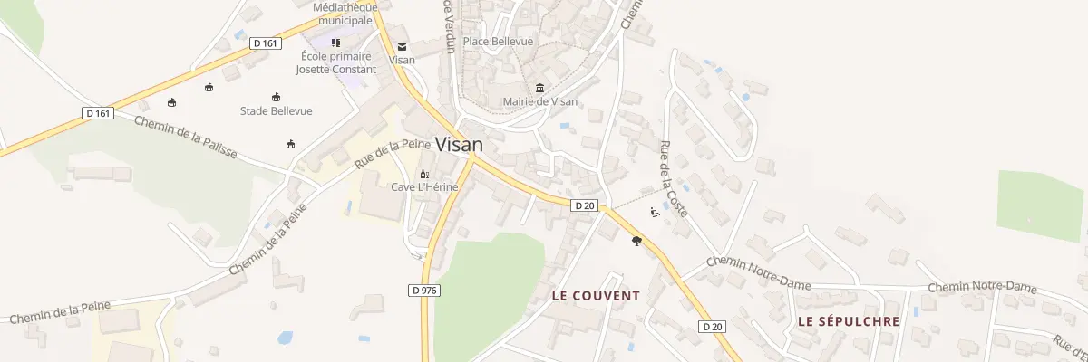 Plan du 5390 Le Village à Visan