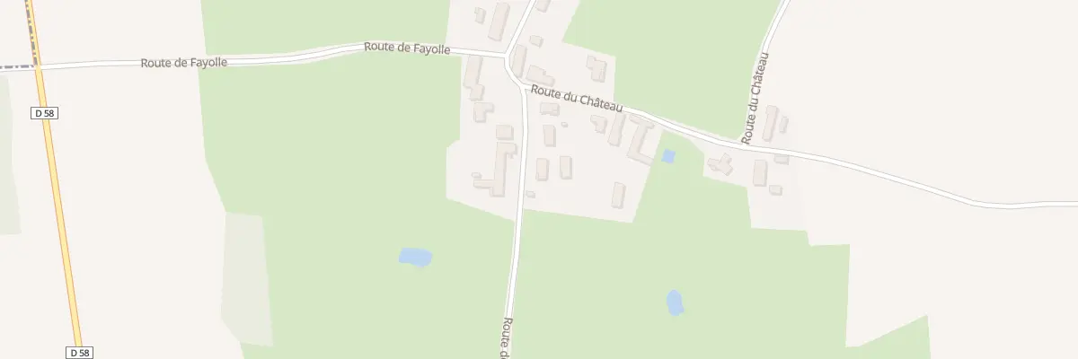 Plan du 858 Rte des Mouilles à Chevroux