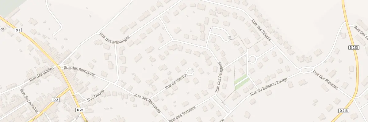 Plan du 11 Rue de Verdun à Wassy