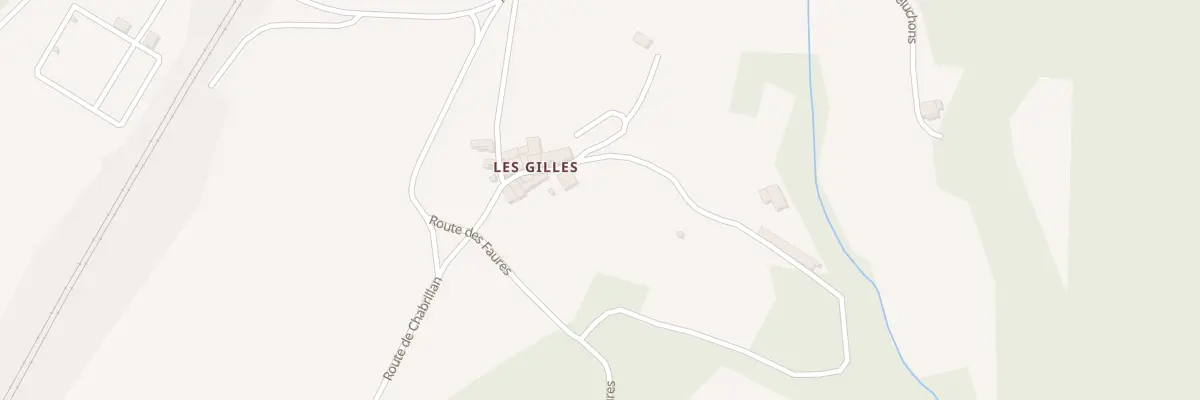 Plan du 5242 Les Gilles à Chabrillan