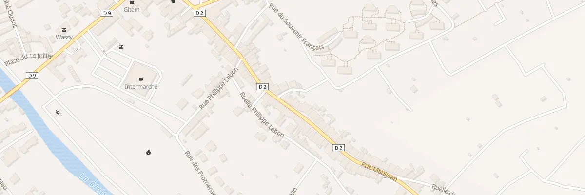 Plan du 49 Rue Mauljean à Wassy