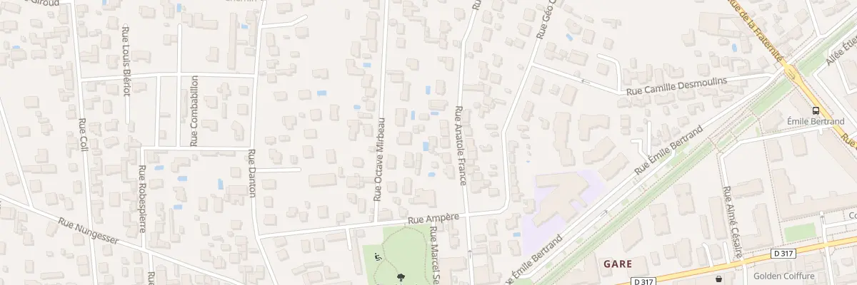 Plan du 17B Rue Anatole France à Décines-Charpieu