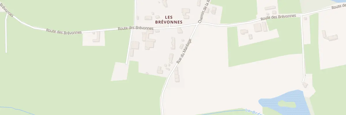 Plan du 623 Rue du Maréage à Monthieux