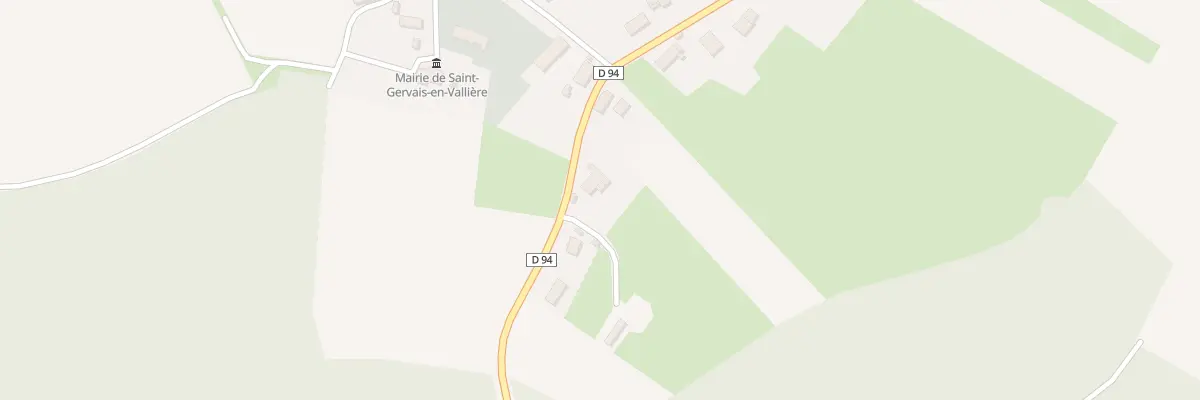 Plan du 11 Rte de Gergy à Saint-Gervais-en-Vallière