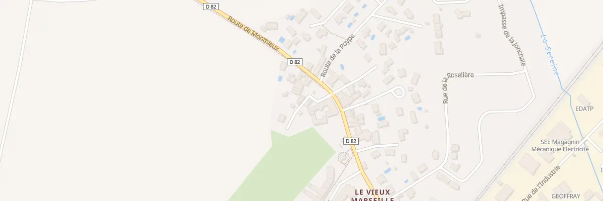 Plan du 59B Pl du Vieux Marseille à Saint-André-de-Corcy