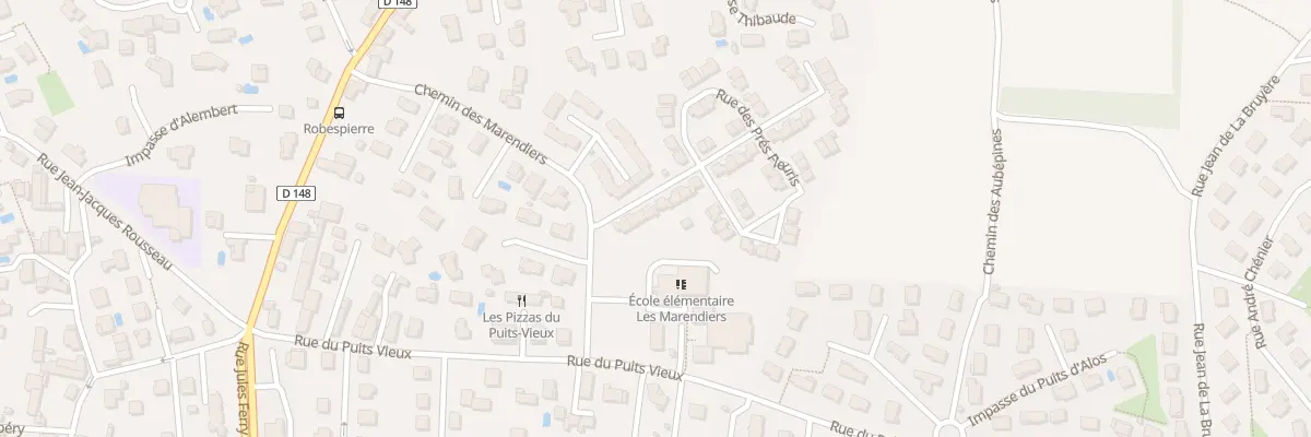 Plan du 3 Rue des Prés Fleuris à Saint-Priest