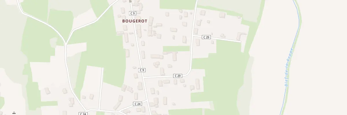 Plan du 57A Rue de la Prairie à Gergy