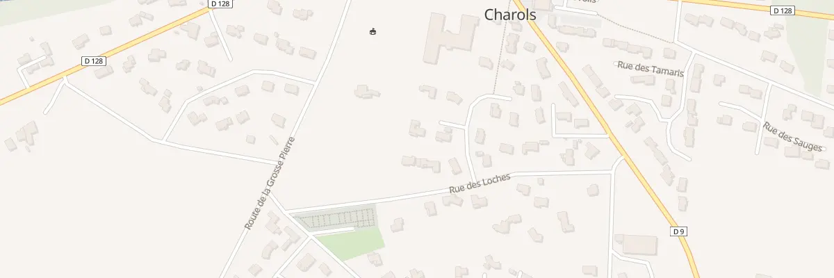 Plan du 75 Rue des Tilleuls à Charols
