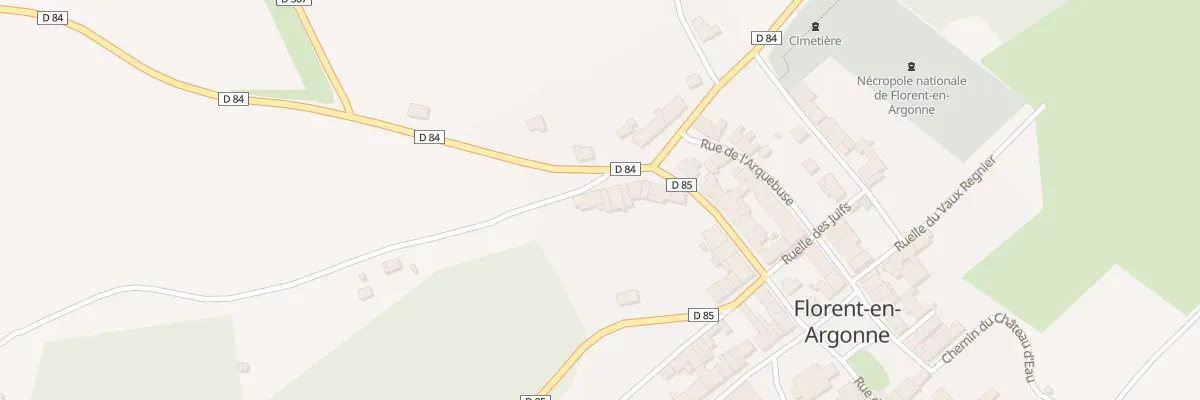 Plan du 5174 Rue Neuve à Florent-en-Argonne