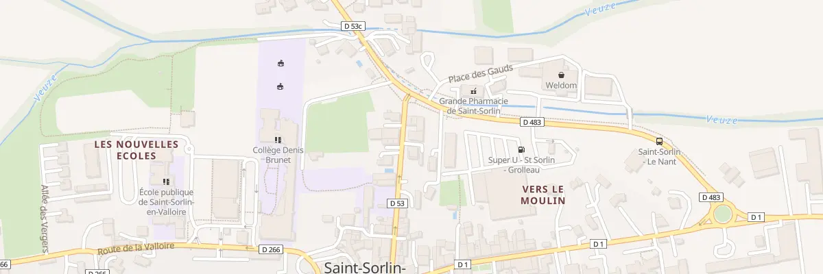 Plan du 190 Rte d’Epinouze à Saint-Sorlin-en-Valloire