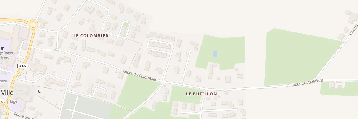 Plan du 537 Rte des Butillons à Bâgé-Dommartin