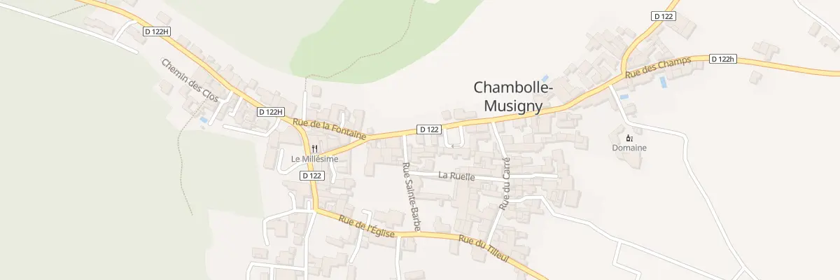 Plan du 6 Rue Caroline Aigle à Chambolle-Musigny