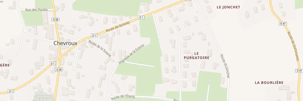 Plan du 116 Imp de la Scierie à Chevroux