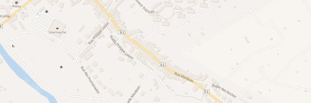 Plan du 71 Rue Mauljean à Wassy