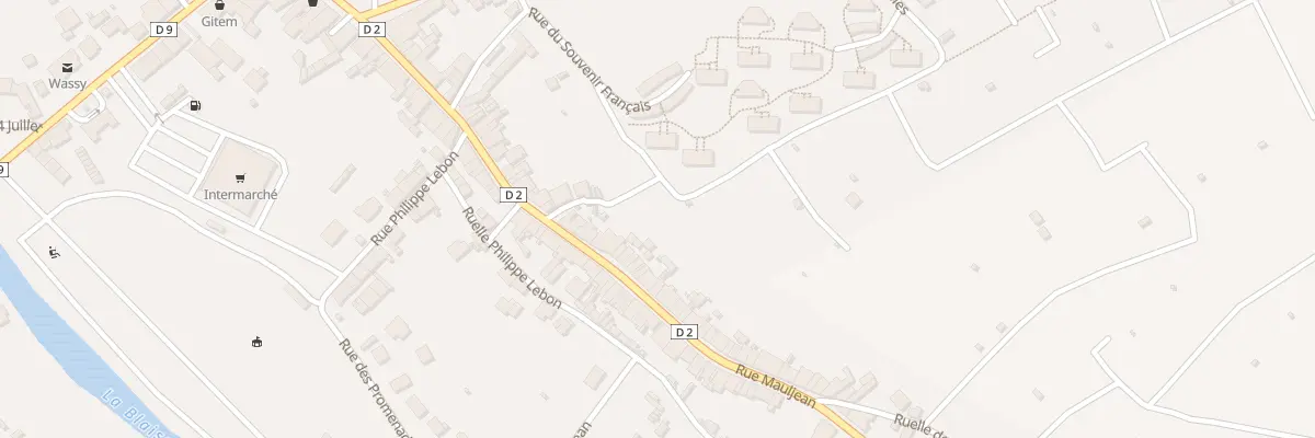 Plan du 59 Rue Mauljean à Wassy