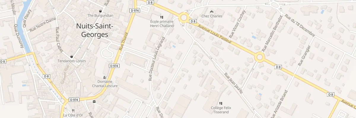 Plan du 6 Rue de Tamines à Nuits-Saint-Georges