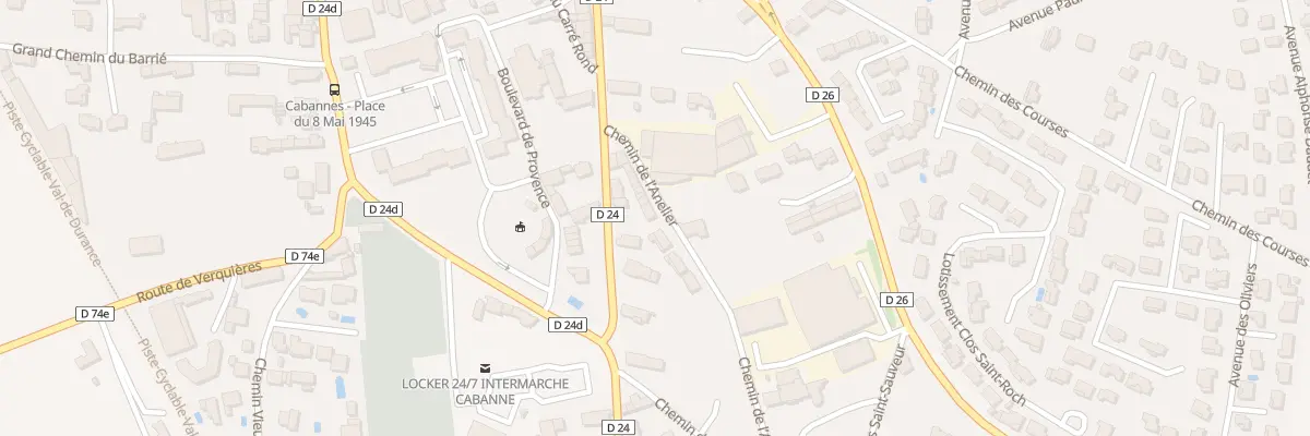 Plan du 5282 Saint Roch à Cabannes