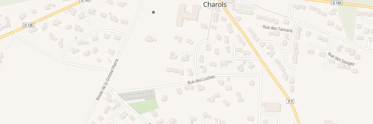 Plan du 55 Rue des Tilleuls à Charols