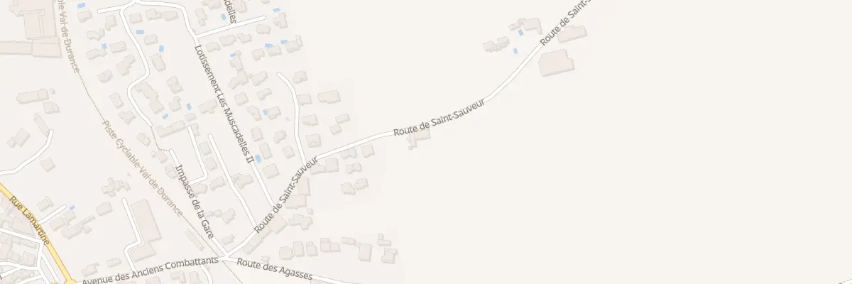 Plan du 5044 Che de St Sauveur à Saint-Andiol