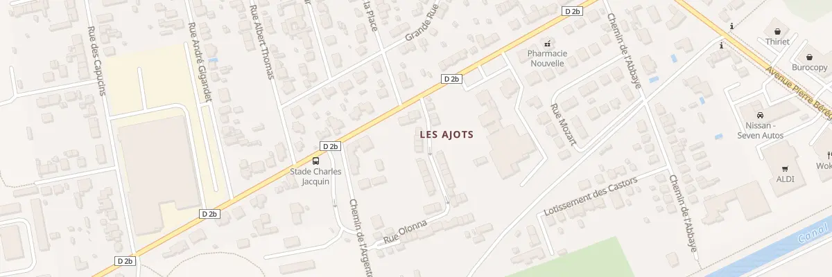 Plan du 24 Rue Olonna à Saint-Dizier