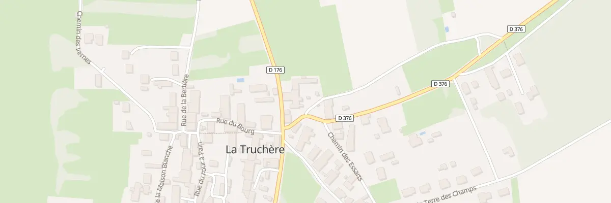 Plan du 5109 Che des Terres Cornilles à La Truchère