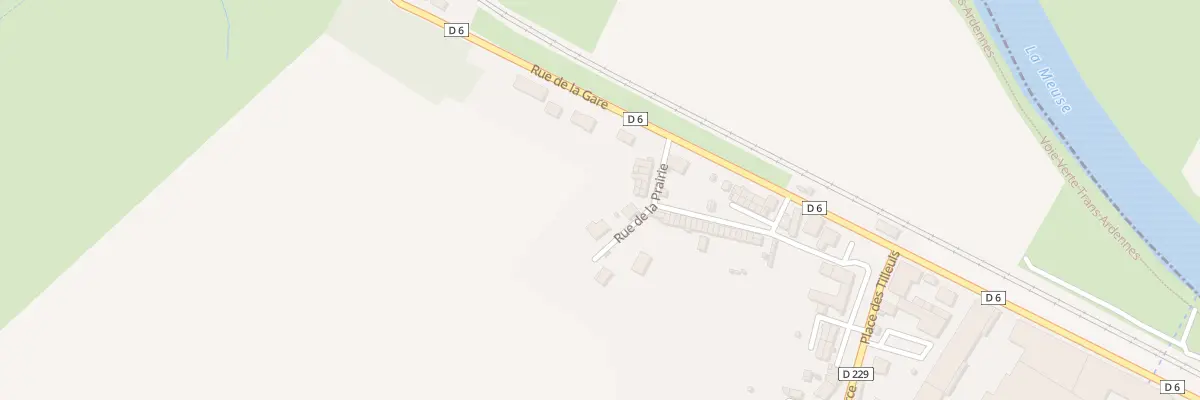 Plan du 3B Rue de la Prairie à Noyers-Pont-Maugis