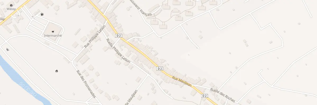 Plan du 73 Rue Mauljean à Wassy