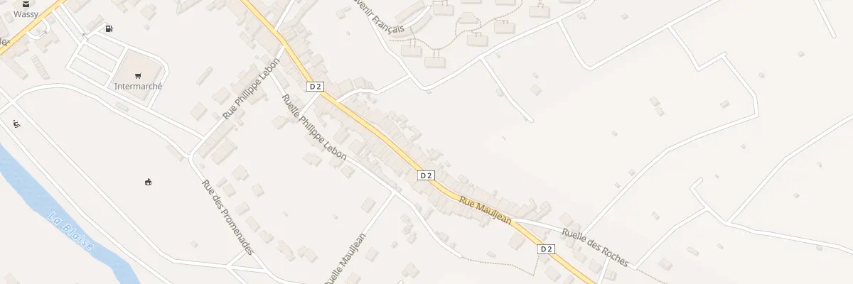 Plan du 75 Rue Mauljean à Wassy