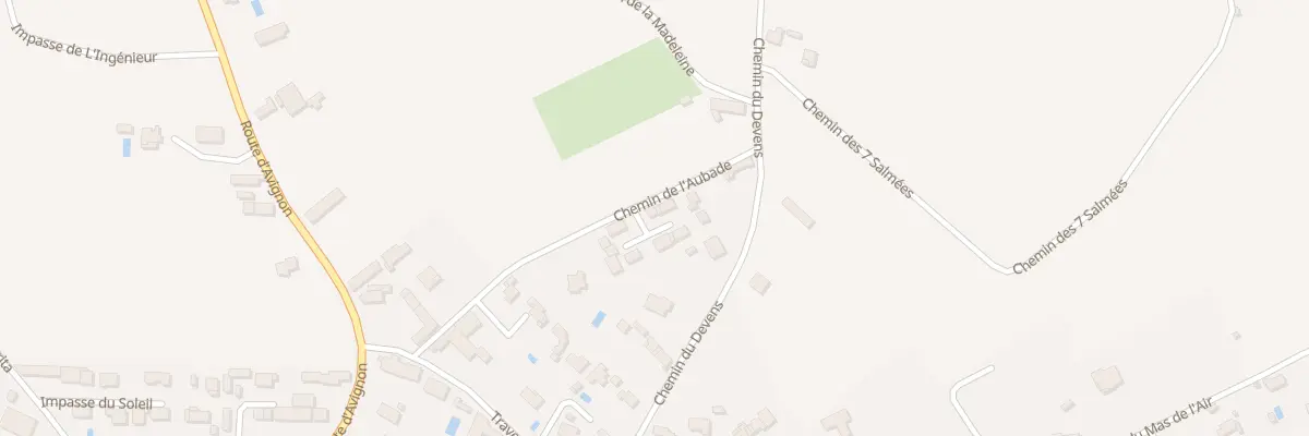 Plan du 8 Tra du Devens à Cabannes