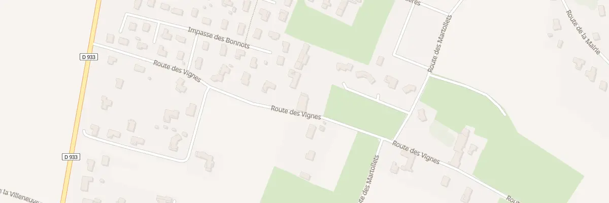 Plan du 716 Rte des Vignes à Saint-Bénigne