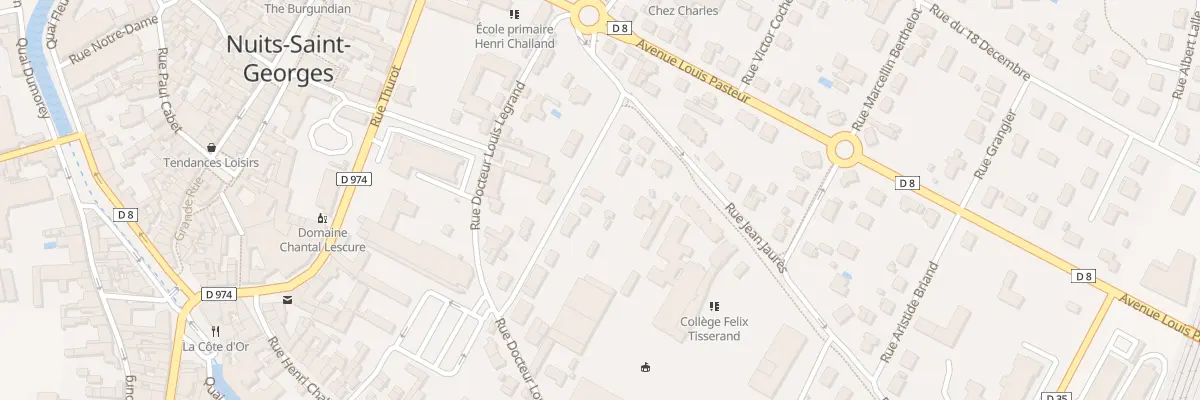Plan du 7 Rue de Tamines à Nuits-Saint-Georges
