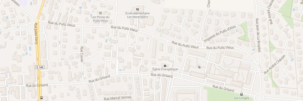 Plan du 62 Rue du Puits Vieux à Saint-Priest