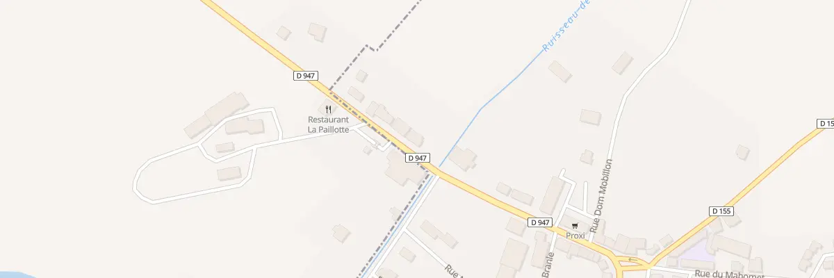 Plan du 12 Rue de la Gare à Buzancy