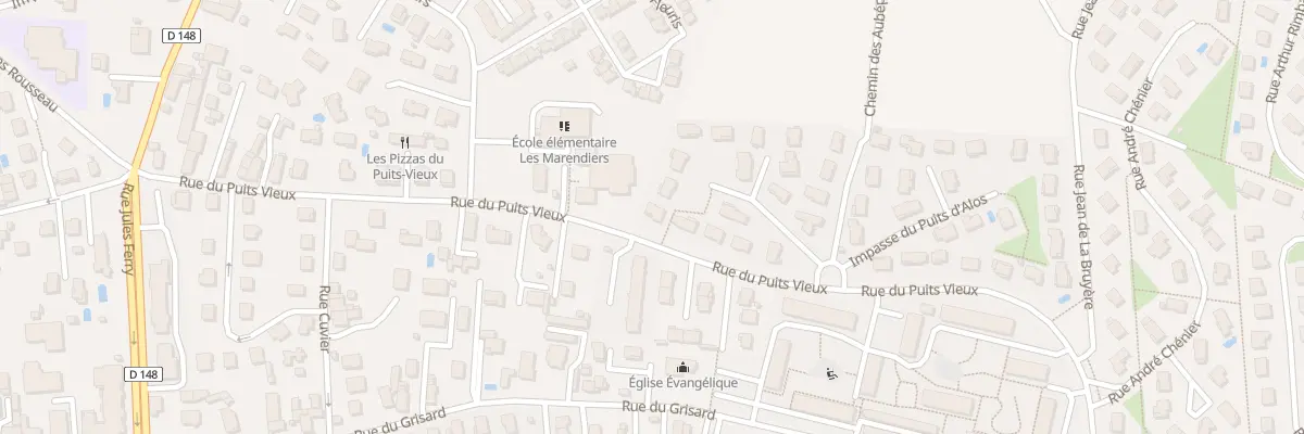 Plan du 69 Rue du Puits Vieux à Saint-Priest