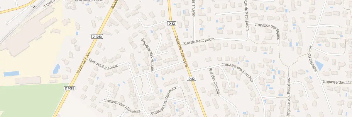 Plan du 32 Imp des Huppes à Saint-André-de-Corcy