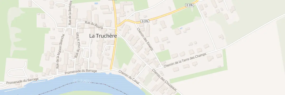 Plan du 5089 Che des Clouzeaux à La Truchère