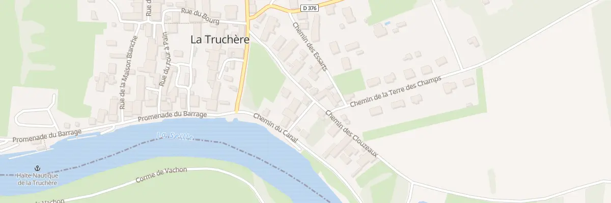Plan du 5097 Che des Clouzeaux à La Truchère