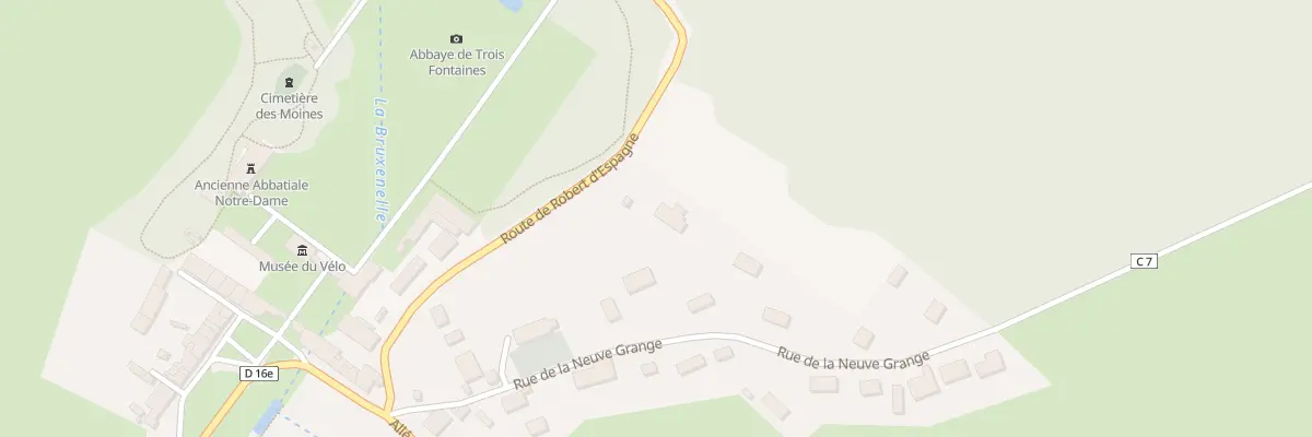 Plan du 5001 Rte de Robert Espagne à Trois-Fontaines-l’Abbaye