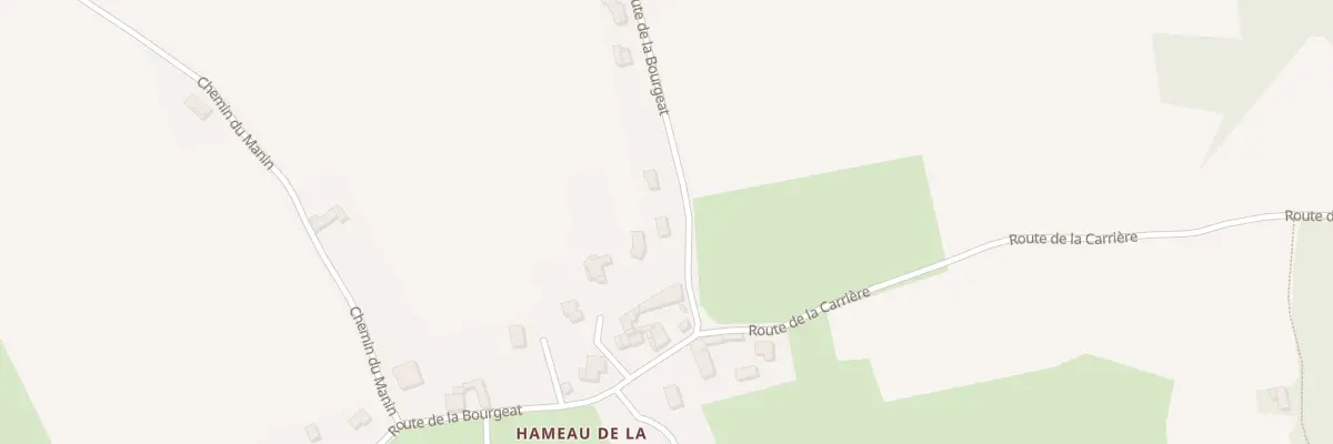 Plan du 805 Rte de la Bourgeat à Saint-Sorlin-de-Vienne