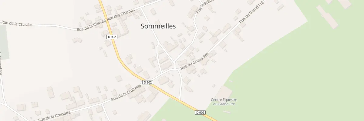 Plan du 1 Rue du Grand Pré à Sommeilles