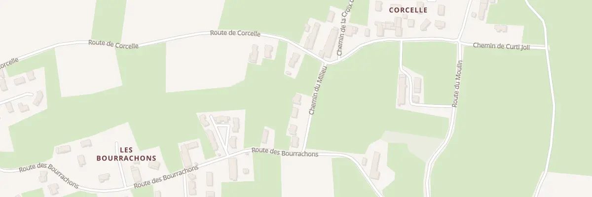 Plan du 5312 Aux Bourrachons à Gorrevod