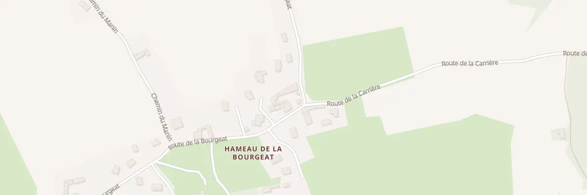 Plan du 729 Rte de la Bourgeat à Saint-Sorlin-de-Vienne